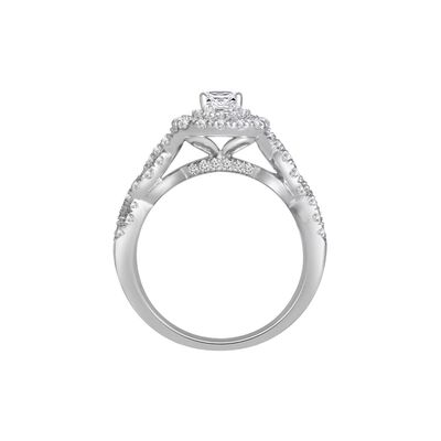 Say I Do Diamond Engagement Ring in 14K White Gold